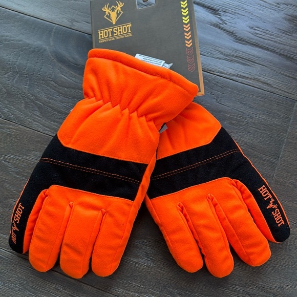 Hot Shot Heat Factor 2 gloves,waterproof,3M insulated, fleece lined,hunting - Picture 1 of 13